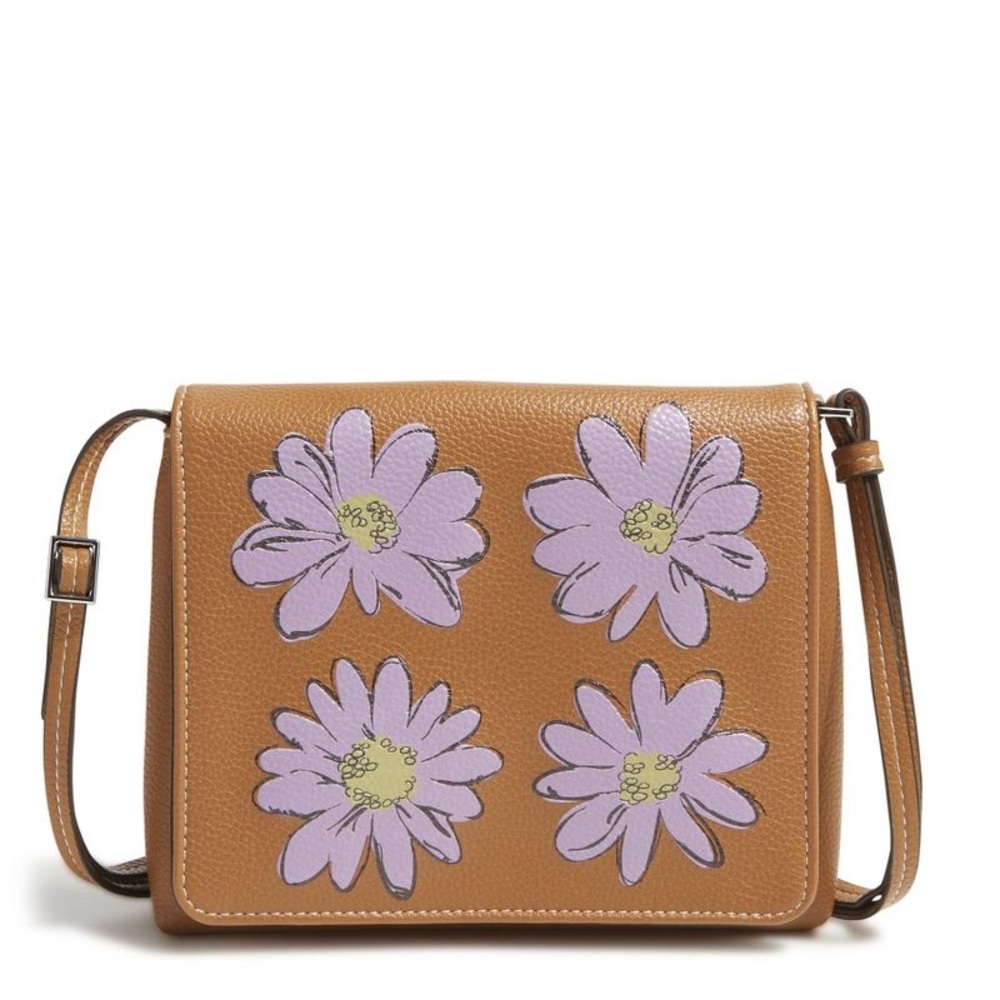 COPY - NWT Vera Bradley Women's Outlet Faux Leather Small Flap Hipster